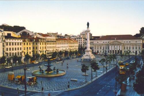 Portogallo 002 - Lisbona - Praga Dom Pedro IV - 3 -
